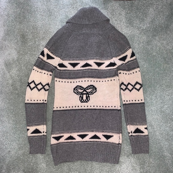 TNA Wool Cardigan-SOLD - Picture 2 of 2